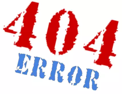 Ошибка 404 (документ не найден)